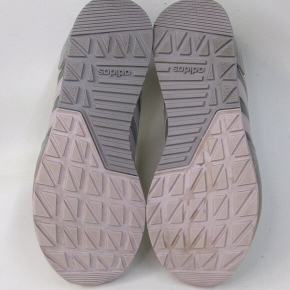 Adidas Forum Ladies Running Shoes Size 8‎ Soft Gray & Pink - Picture 6 of 7